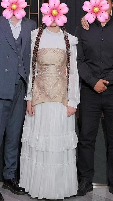 Вечернее платье, Длинная модель, С рукавами, M