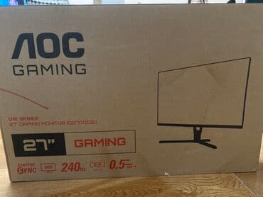 мониторы nvidia g sync: Монитор, AOC, Жаңы, QLED, 27" - 28" — 5