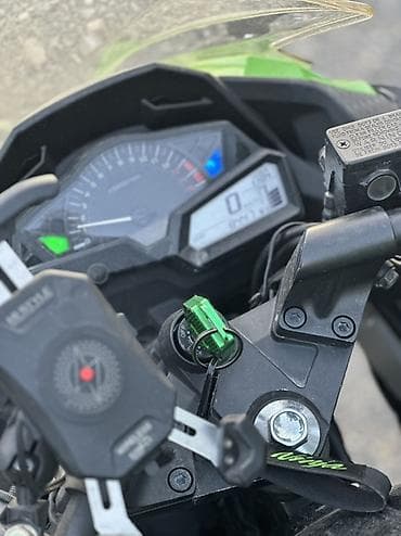 мото кийим: Спортбайк Kawasaki, 300 куб. см, Бензин, Чоңдор үчүн, Колдонулган — 6