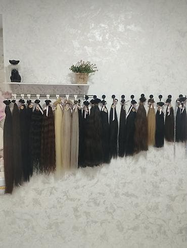 Натуральные срезы волос для наращивания,разные длины от 35 до 80 at lalafo.kg Натуральные срезы волос для наращивания,разные длины от 35 до 80