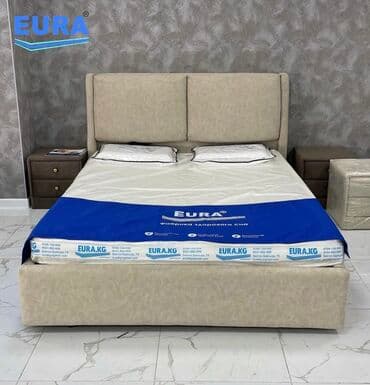 кровати с подъемным механизмом: Кровать, кровати, мебель Кровать двухспальная, кровать с мягкой — 1