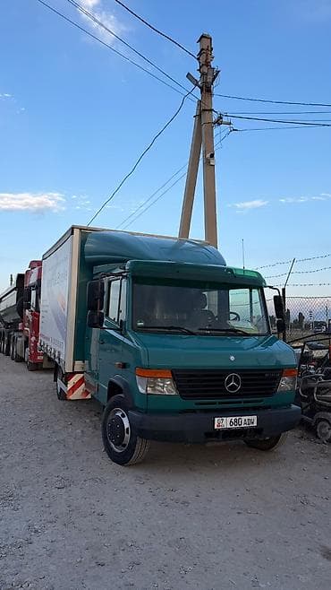 меняю на рекс: Mercedes-Benz Vario (длиннобазный тентованный фургон). - Кабина на 3 — 10