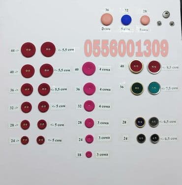 декотировка ткани: Занимаемся обтяжкой тканью пуговиц, кнопок на куртки и пряжек, любого — 5