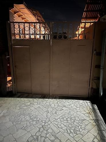 секционные ворота сварные: Металлические распашные ворота с верхней решёткой - Конструкция — 1