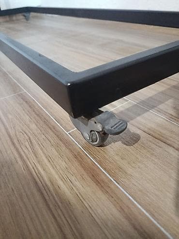 стойка: Кронштейн Для одежды, Материал: Металл, На колесах, Новый — 4