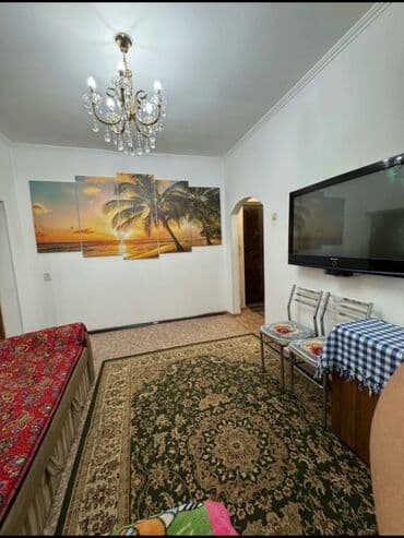 купля продажа квартир бишкек: 2 комнаты, 33 м², Индивидуалка, 1 этаж, Старый ремонт — 9