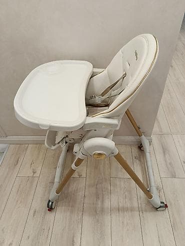 me: Стульчик для кормления Peg Perego Prima Pappa Follow Me, цвет белый с — 4