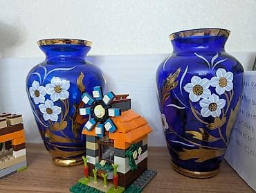 Освещение: Коллекция декоративных ваз и конфетниц из стекла и хрусталя. Состав — 5