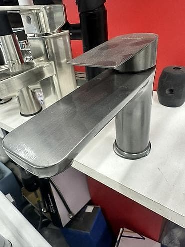 Үй жана бакча: Смеситель для умывальника, однорычажный, настольный. - Материал — 1