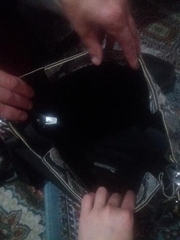 оптом барсетки: Женская сумка-шоппер с принтом под змеиную кожу + съемный внутренний — 5