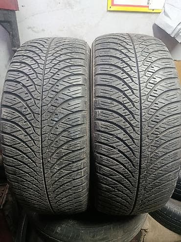 Шины 215 / 55 / R 17, Всесезонная, Б/у, Пара, Легковые, Япония, Yokohama