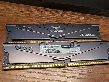 Оперативная память (RAM) для ПК, Б/у, T-Force, 16 ГБ, DDR4, 3200 МГц