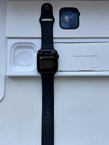 remax watch 13: Apple Watch Series 9 45MM Midnight 64GB АКБ 93%, свой, не заменённый — 6