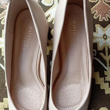 пальто демисезонное женское купить: Туфли RINSID Collection - Цвет: светло-бежевый (нюд) - Модель — 1