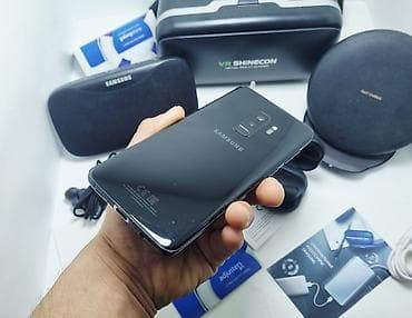 airpods pro node: Samsung Galaxy S9 Plus, Б/у, 256 ГБ, цвет - Черный, 1 SIM, 2 SIM — 8