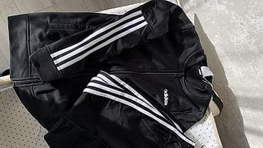 Свитера: Мужской спортивный костюм, 2XS, Adidas, Новый, цвет - Черный, Платная доставка — 1