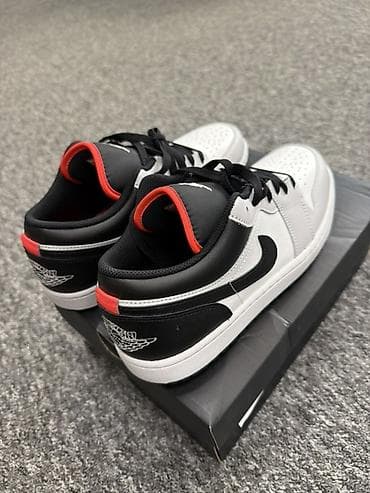 low: Мужские кроссовки, 43, 44, Air Jordan, Новый, цвет - Белый, Самовывоз — 4