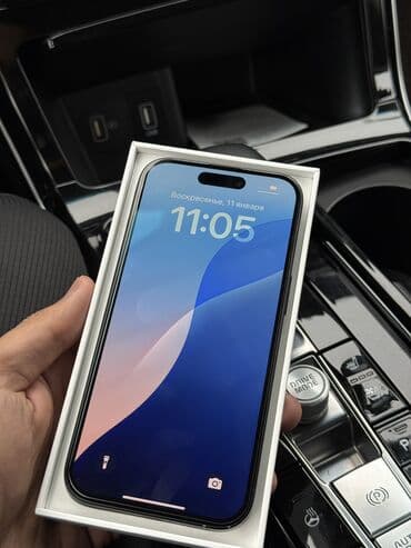 афон 5: IPhone 15, Б/у, 128 ГБ, Черный, 86 % — 1