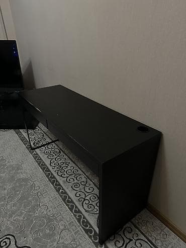 stol: Компьютерный стол, Б/у, С полками — 1