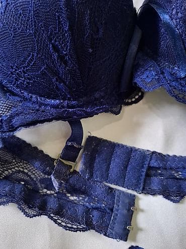 одежда муж: Кружевной бюстгальтер Push‑Up - Бренд: Croasssa (ярлык на фото) - — 2