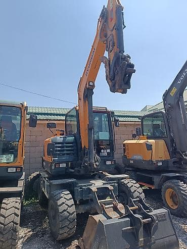 рулевой червяк: Экскаватор, Hyundai, Колесный — 1