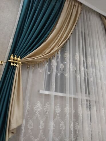 занавеска новый: Штора на заказ принимаем портьер и тюль и.д Дизайн индивидуальный — 3