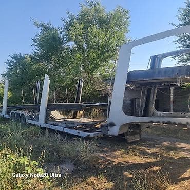 авто телешка: Автовоз-полуприцеп Лор 2006г для перевозки легковых автомобилей — 1
