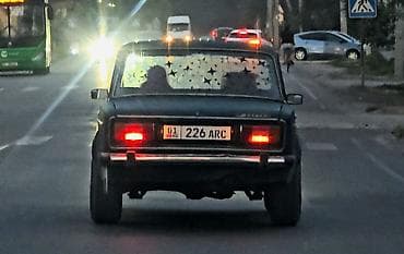 2107 лобовой: ВАЗ (ЛАДА) 2106: 1986 г., 1.6 л, Ручные, Бензин, Седан — 5