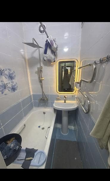 3: 3 комнаты, 66 м², ул. Калык Акиева Индивидуалка, 5 этаж, Косметический ремонт — 7
