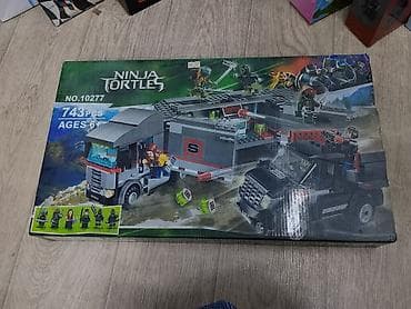 lego spider man: Конструктор Ninja Turtles, набор №10277 - Тематика: Черепашки-ниндзя — 1