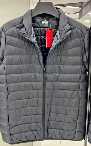 Атайын кийим: Ультра легкая, мужская пуховая куртка X-STEP на весну - осень, размер — 4