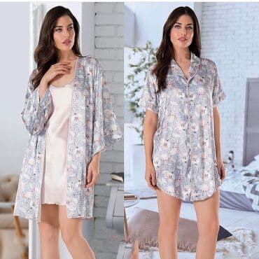 белая ночная сорочка: Нижнее белье в широком ассортименте Пижамы Бишкек ХалатЫ Бишкек — 6