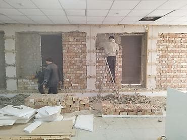 Демонтаж.
Демонтажные работы.
Снос стены
Вывоз мусора