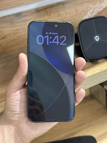 IPhone 16 Pro Max, Б/у, 1 ТБ, Графит, Чехол, 88 %