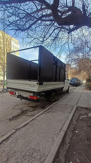 ысык кол балыкчы: Буйрутма берүү Мерседес жүк ташуучу спринтер, Прицеби менен — 1