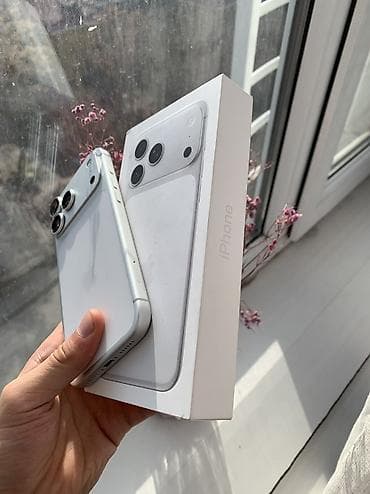 мясорубка 3 в 1: IPhone 17 Pro Max, Новый, 256 ГБ, White Titanium, Защитное стекло, Чехол, Стилус, 100 % — 2