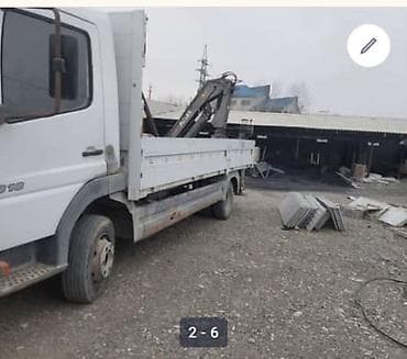 тягач тонар: Манипулятор, Mercedes-Benz, 2004 г., от 4 т — 4