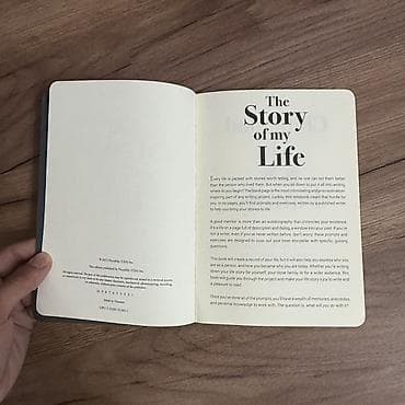 биог: Ежедневник/блокнот “The Story of My Life” — тематический guided — 2