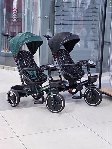 Коляски: Коляска, цвет - Черный, Новый — 1