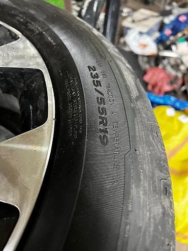 диски на карнивал: Колеса в сборе 235 / 55 / R 19, Лето, Б/у, Комплект, Легковые, Литые, отверстий - 5 — 1