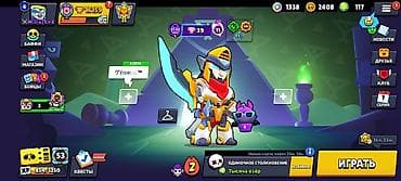 Игровой аккаунт Brawl Stars Основные параметры: - Ник: Mortis | G*d