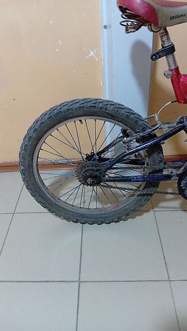 вилка 26: Детский велосипед, 2-колесный, 9 - 13 лет, Для мальчика, Б/у — 3