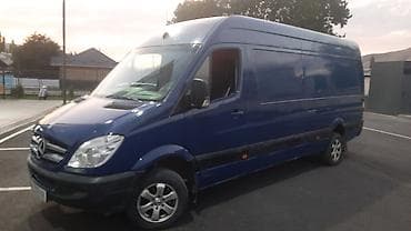 автомат минивэн: Mercedes-Benz Sprinter (длинная база, высокий потолок), синий цвет — 5