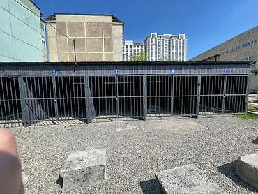 ош гараж: Металлические боксы-стояночные места с распашными воротами - Формат — 1