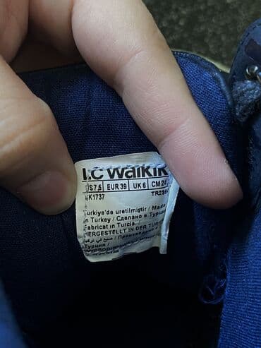 кроксы обувь: Ботинки, 39, Lc Waikiki, Б/у, цвет - Синий, Самовывоз — 3