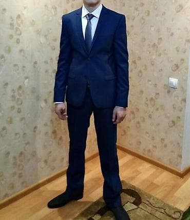 одежда для мото: Мужской костюм, Б/у, цвет - Синий, Самовывоз, Платная доставка — 2