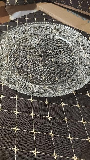 dinner table: Продам все оптом (18 предметов). Набор столового стекла/хрусталя с — 6