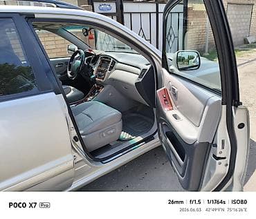 jac s7: Toyota Highlander: 2003 г., 3.3 л, Автомат, Бензин, Кроссовер — 10