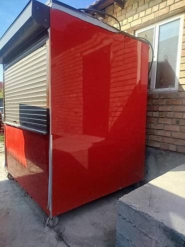 киос: Киоск/ларёк торговый мобильный - Компактный киоск на колёсиках — 2