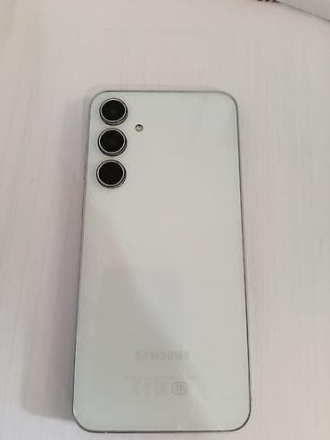 Samsung Galaxy A34 5G, Б/у, 256 ГБ, цвет - Белый, 2 SIM
